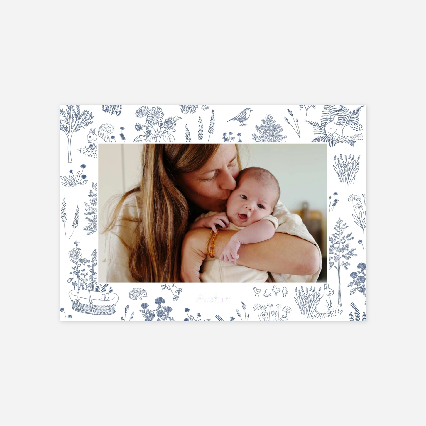 Faire-part naissance Douce biche