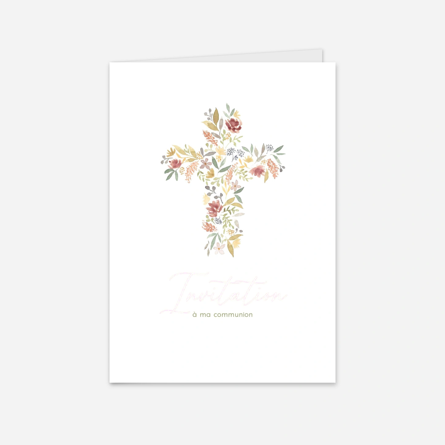 Invitation communion Douce croix