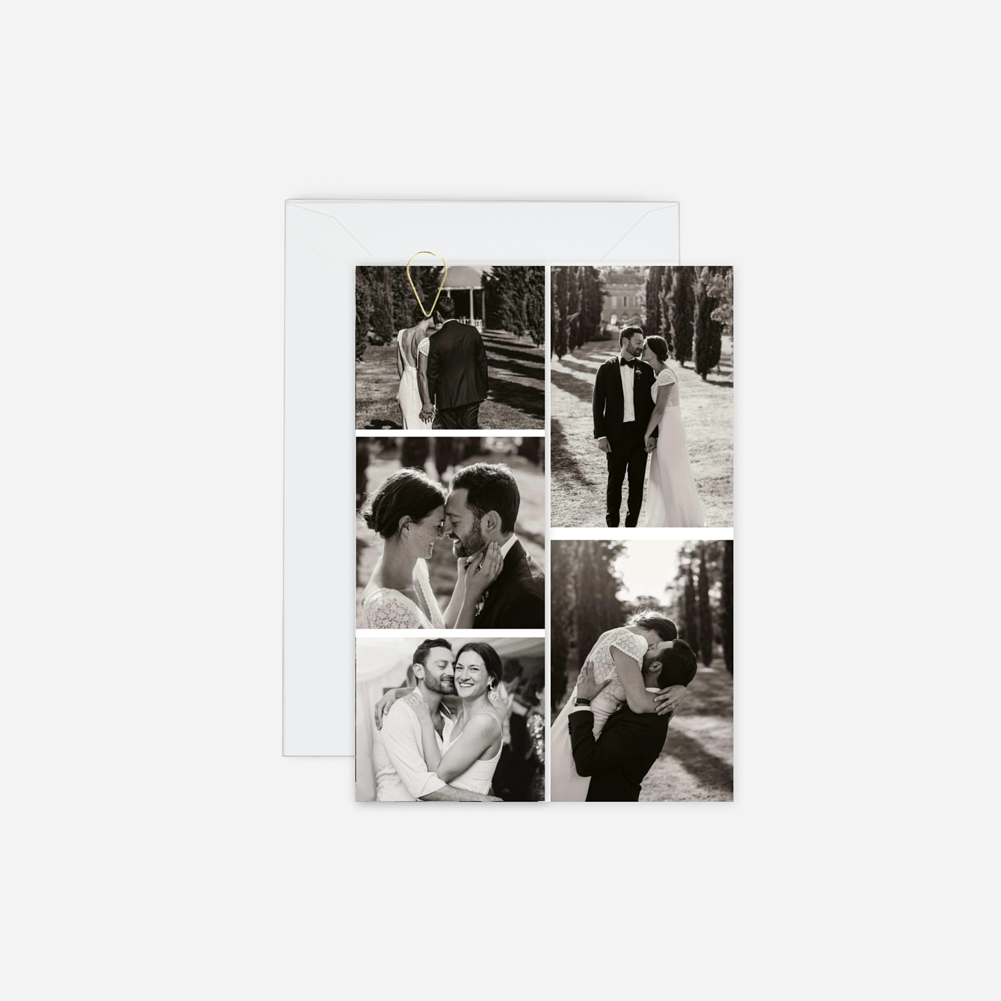 Carte de remerciements Doux instants