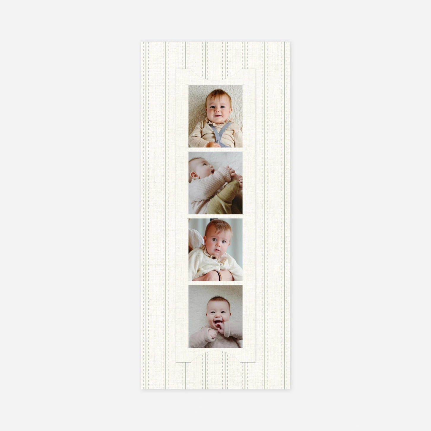 Faire-part naissance Doux tissage