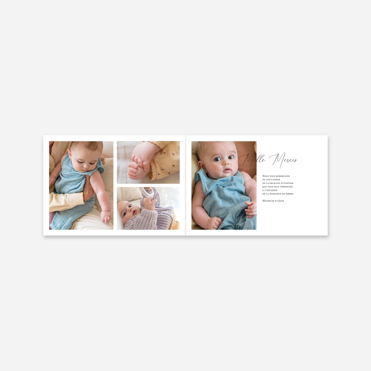 Faire-part naissance Douce Rêverie