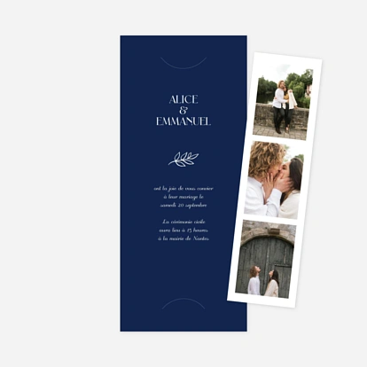 Faire-part mariage Dryade