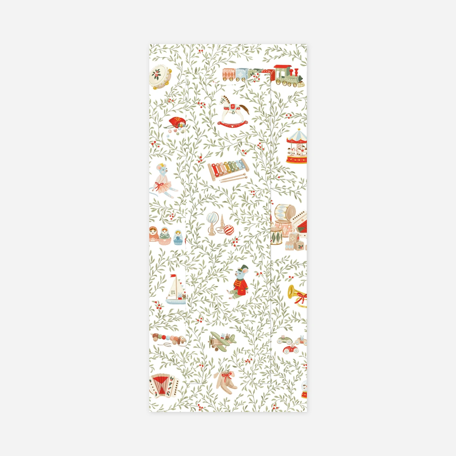 Carte de voeux En attendant Noël