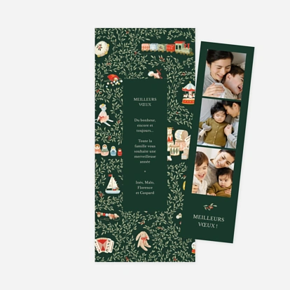 Carte de voeux En attendant Noël