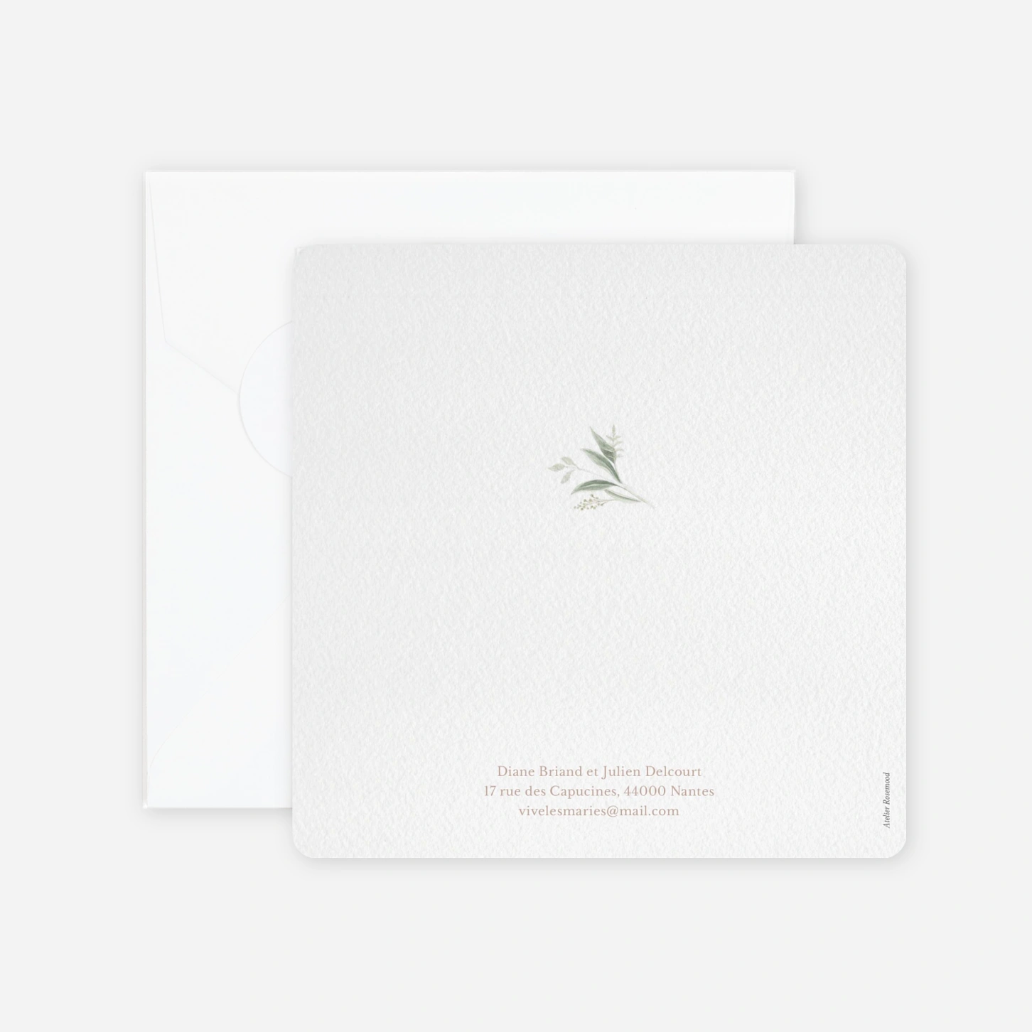 Faire-part mariage Éclat Naturel