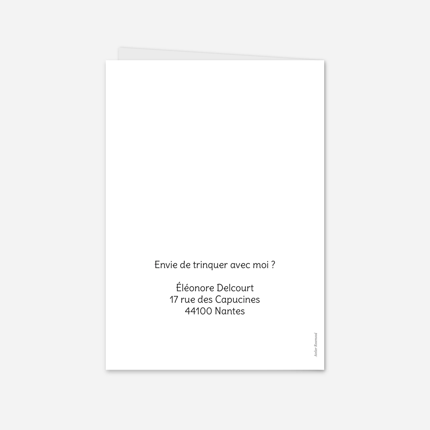 invitation anniversaire Verres partagés