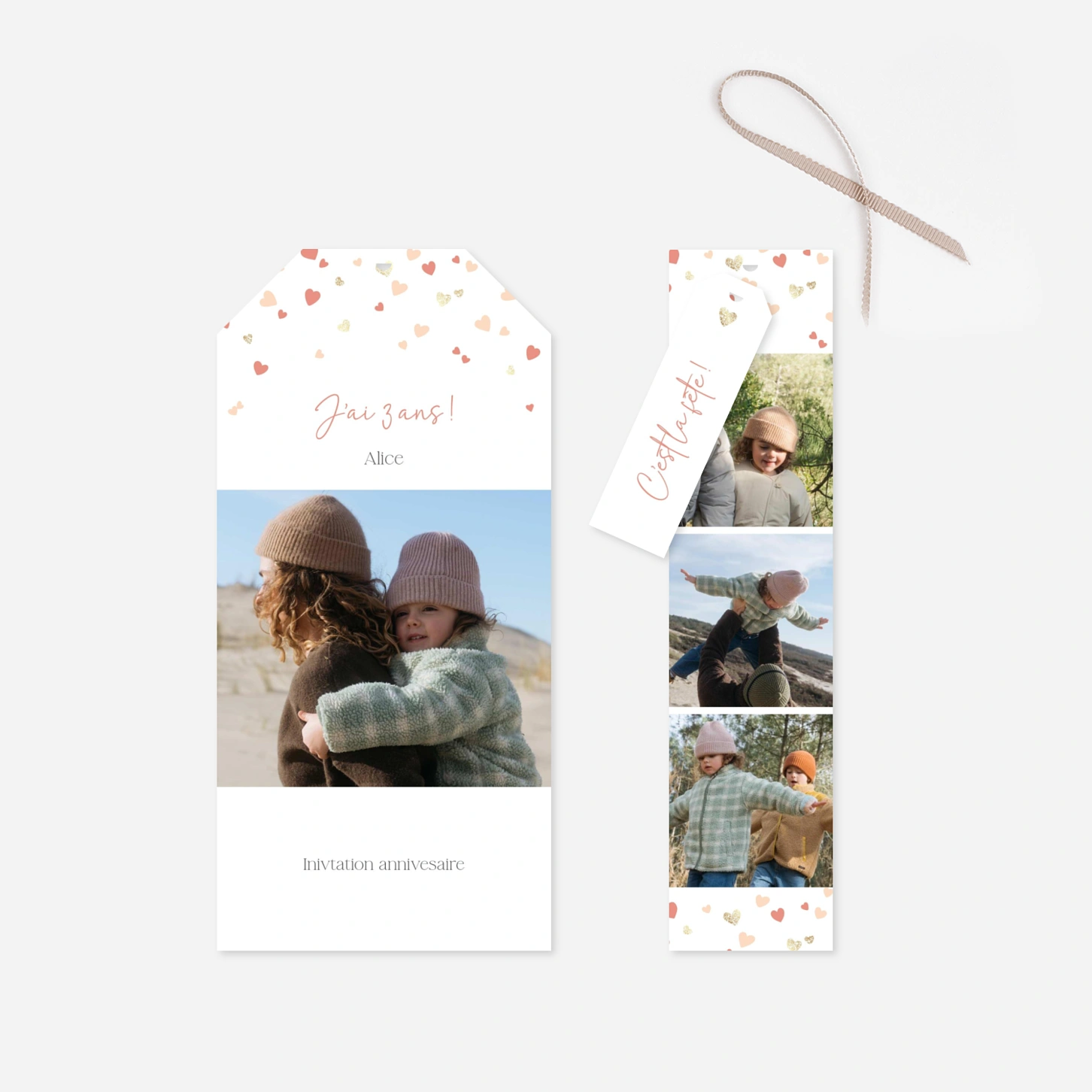 invitation anniversaire enfant Fête étoilée