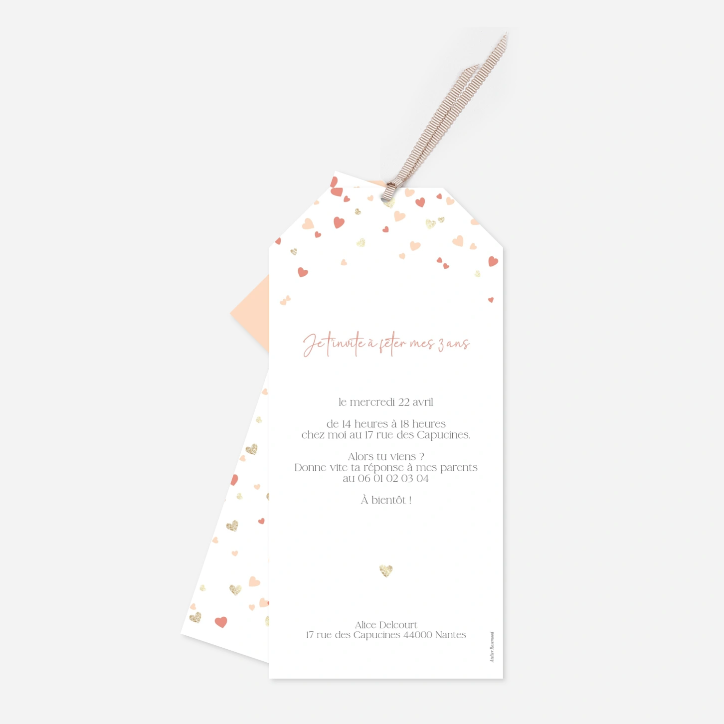 invitation anniversaire enfant Fête étoilée