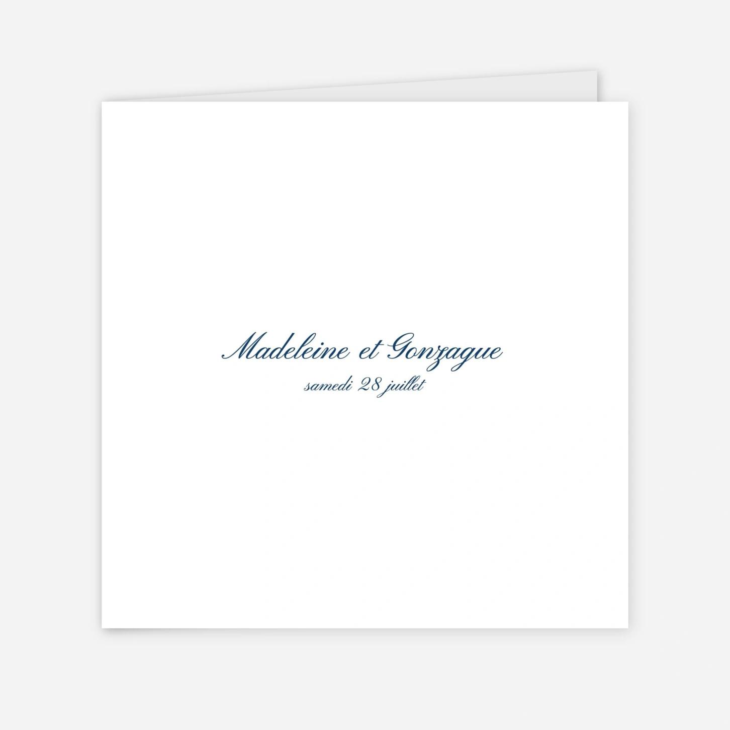 Faire-part mariage Élégant