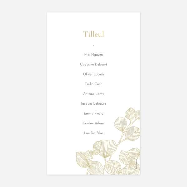 Envolée d'eucalyptus