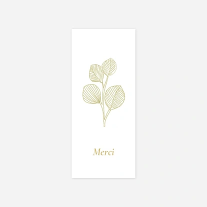 Stickers mariage Envolée d'eucalyptus