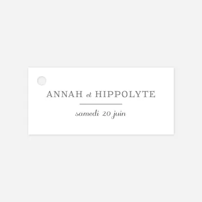 Etiquette perforée mariage Équateur