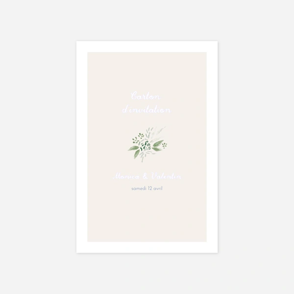 Esquisse florale