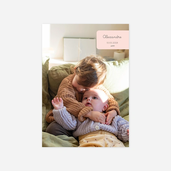 Étiquette pastel
