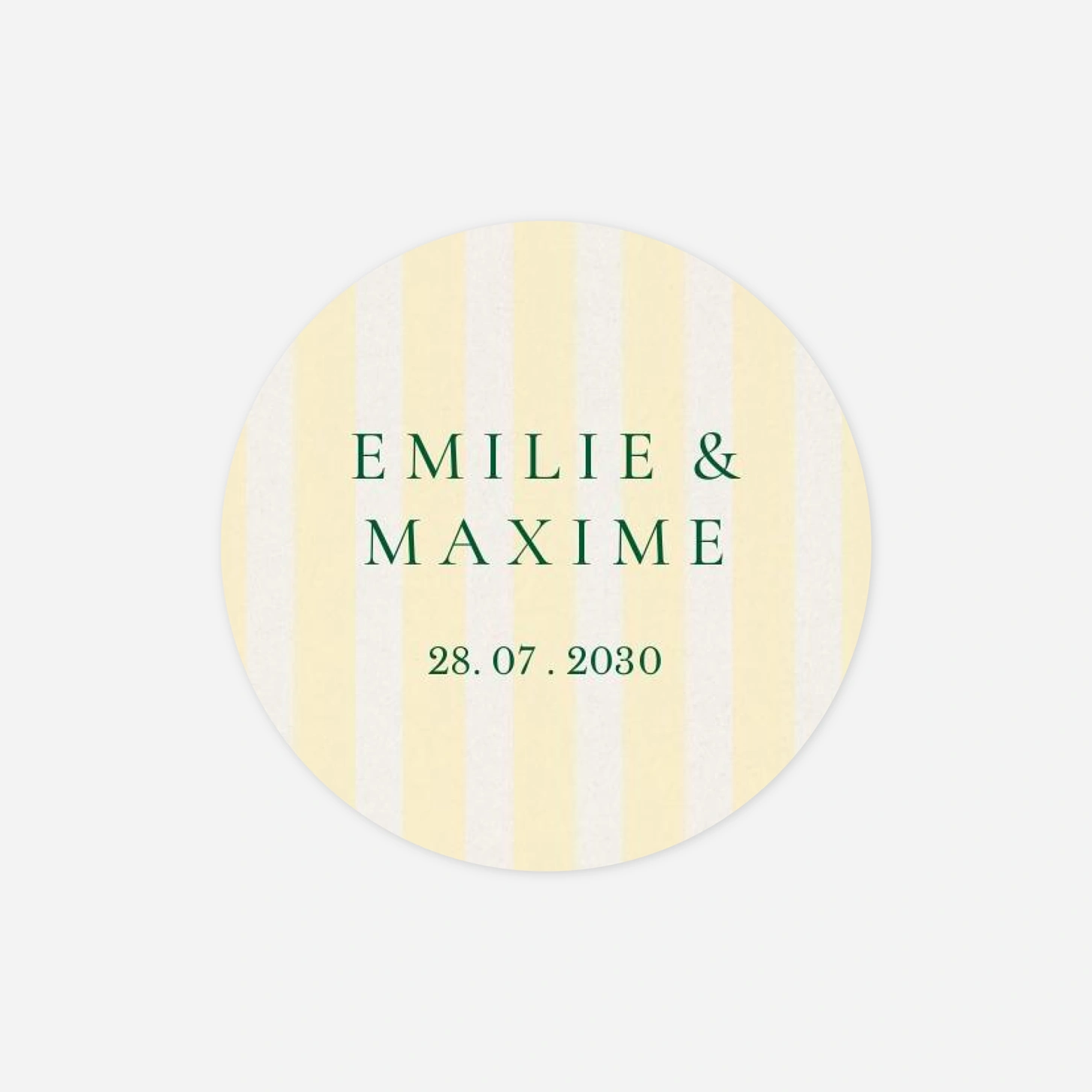 Stickers mariage Fil du cœur