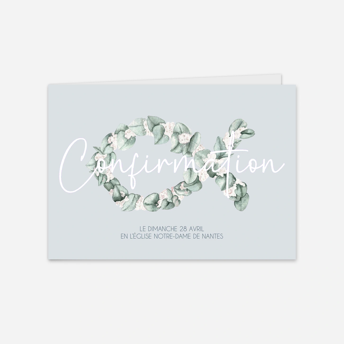 Invitation Confirmation Poisson Botanique