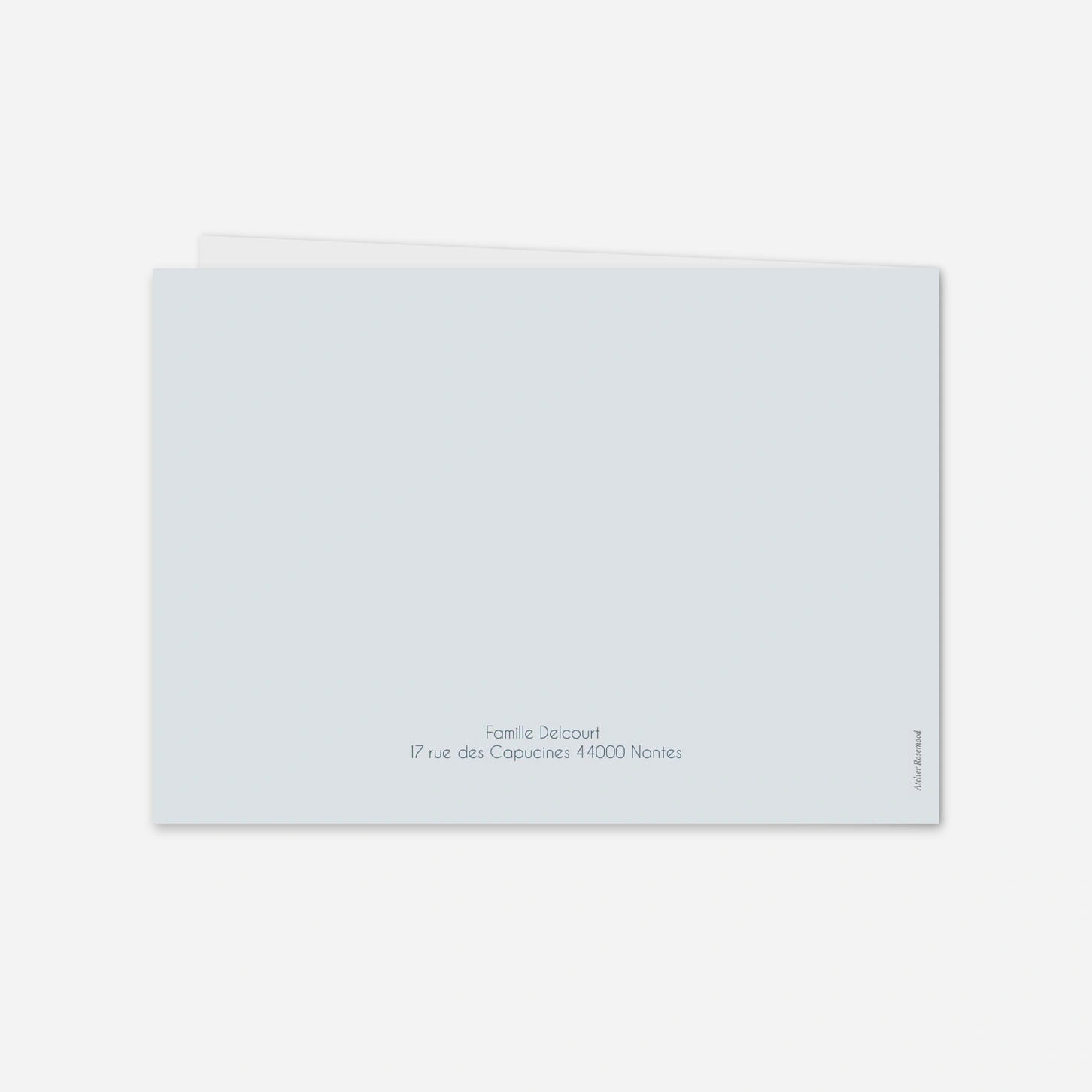 Invitation Confirmation Poisson Botanique