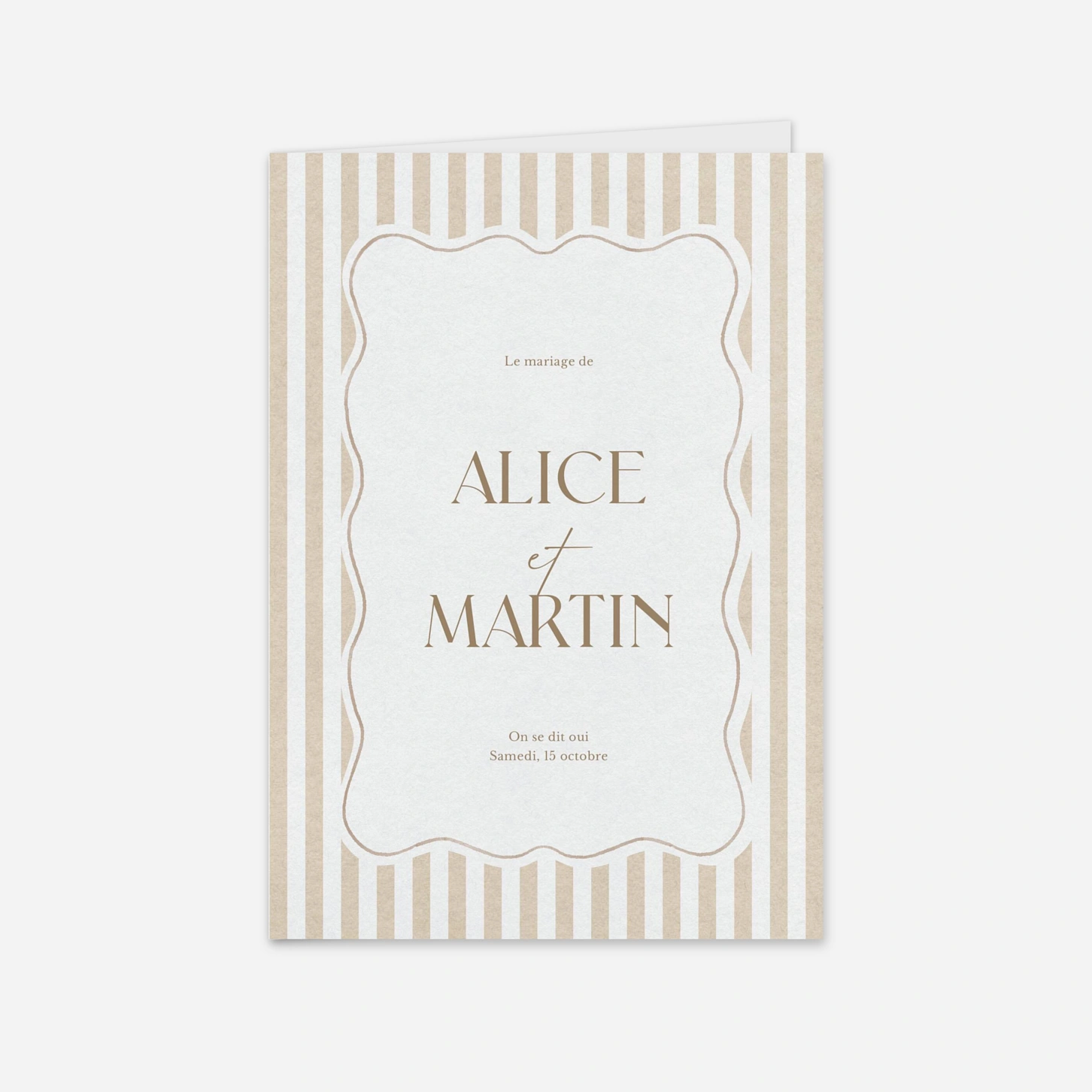 Faire-part mariage Fleur de coton
