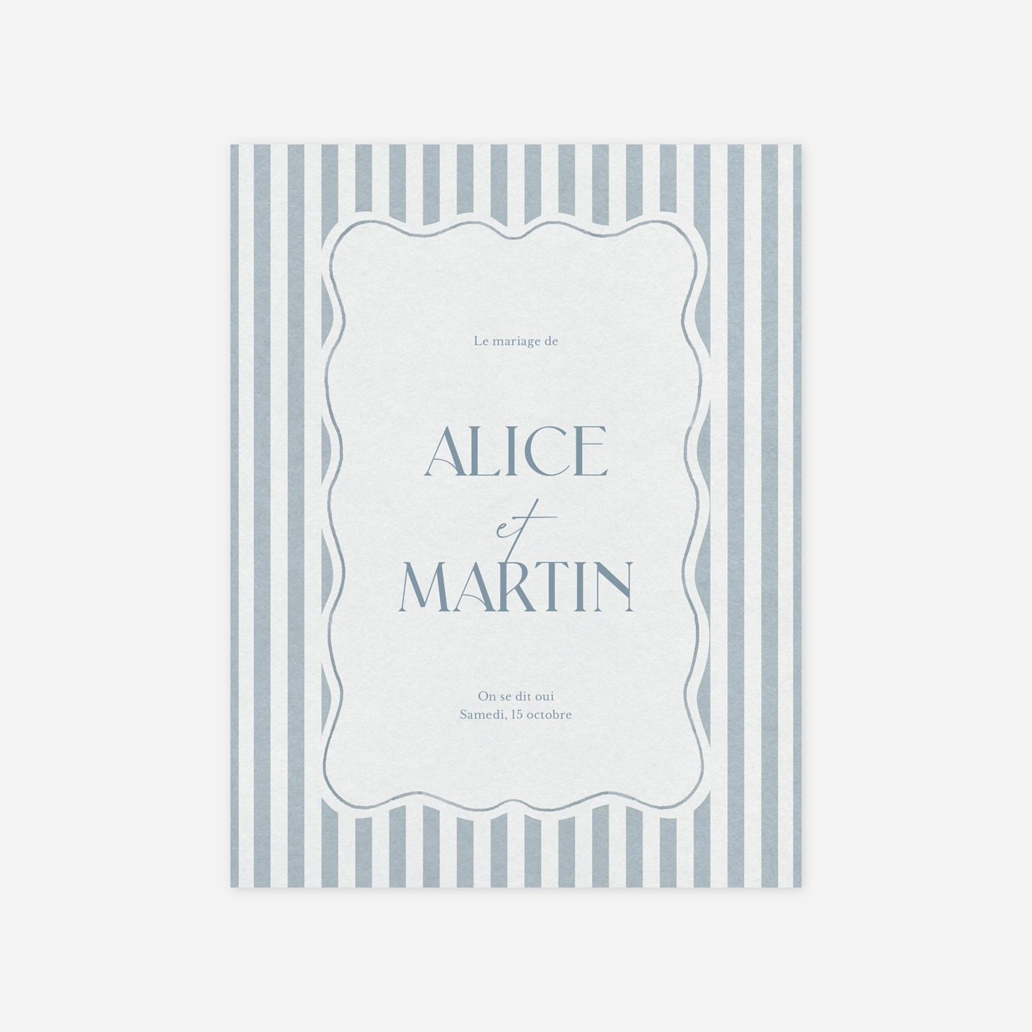 Faire-part mariage Fleur de coton
