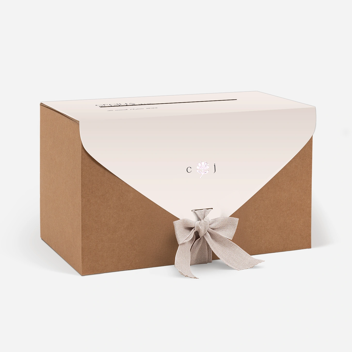 Urne Mariage Fleur minimale