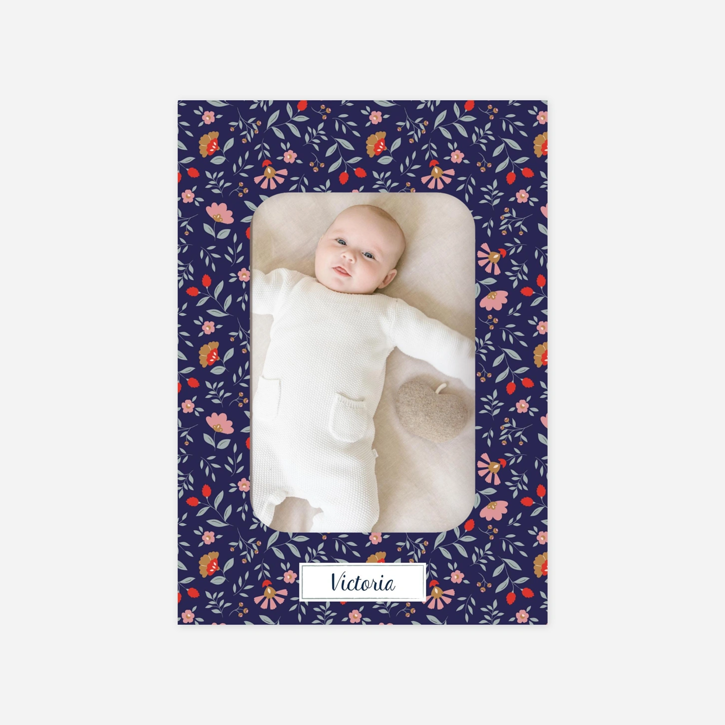 Faire-part naissance Flora