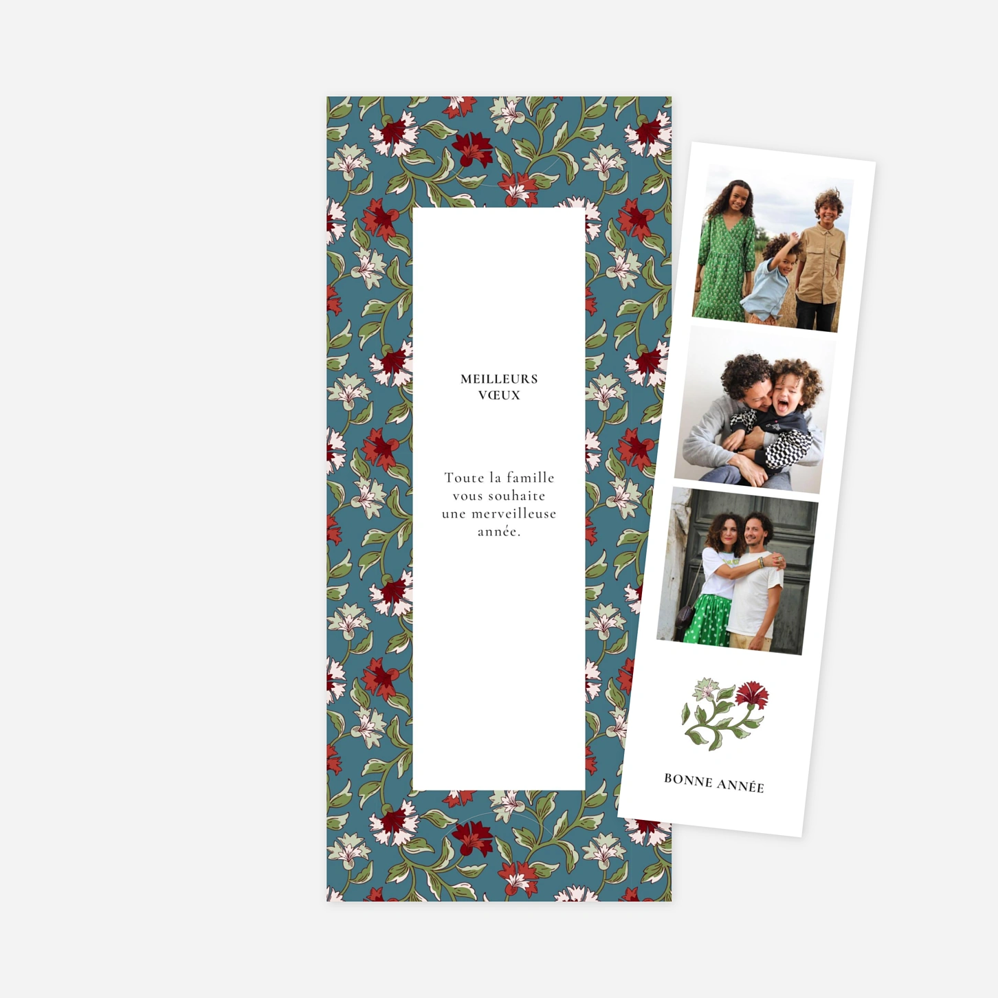 Carte de voeux Floraison