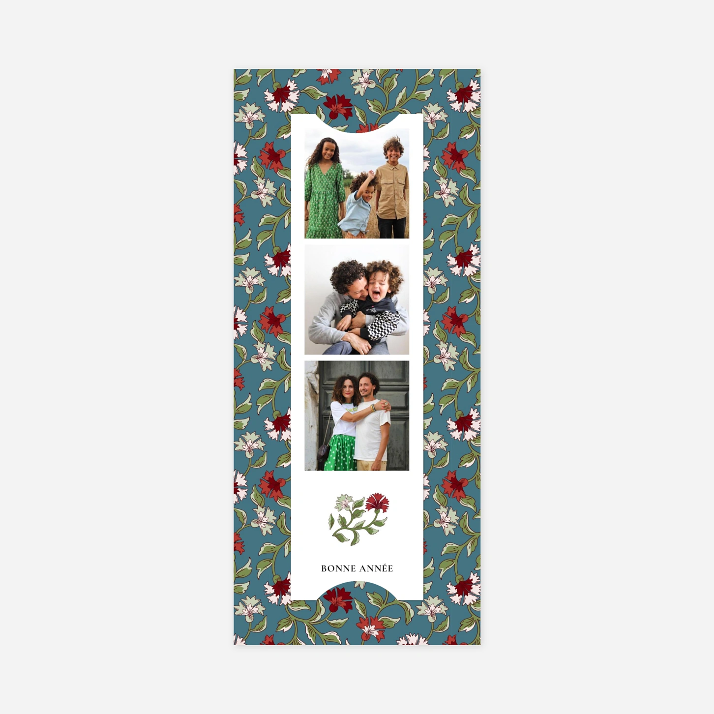 Carte de voeux Floraison