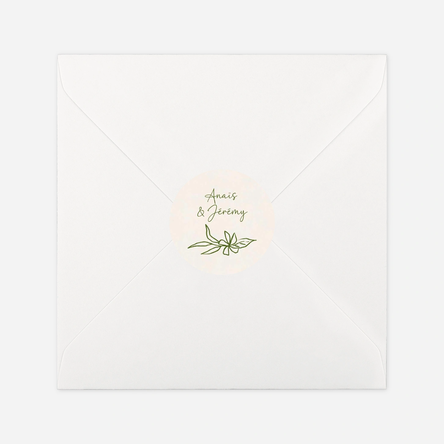 Stickers mariage Fogliame