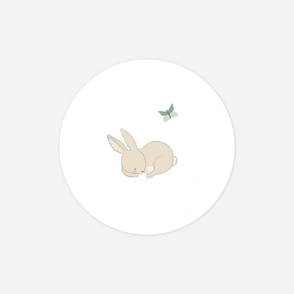 Stickers naissance Galipette