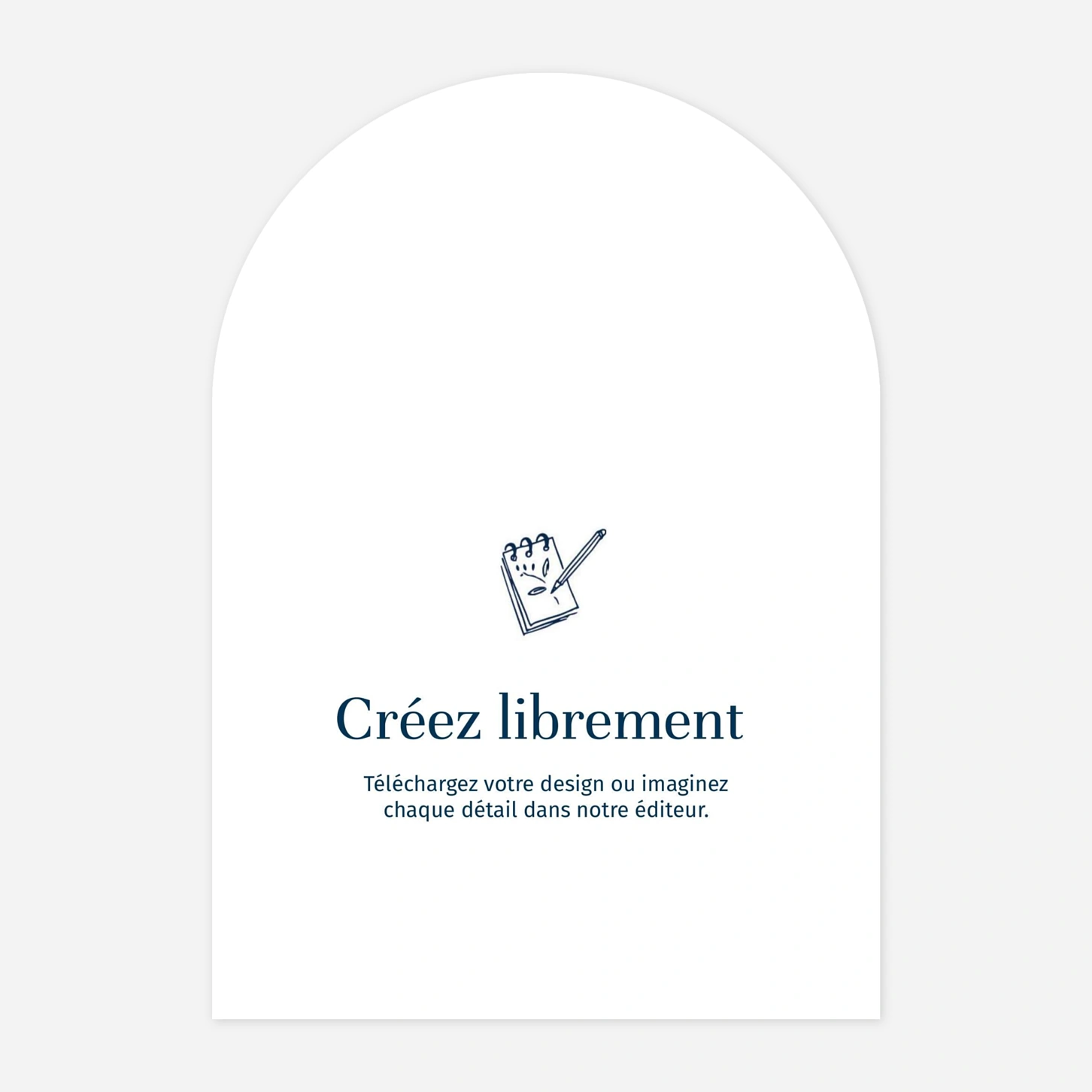Carte de voeux 100% Personnalisable