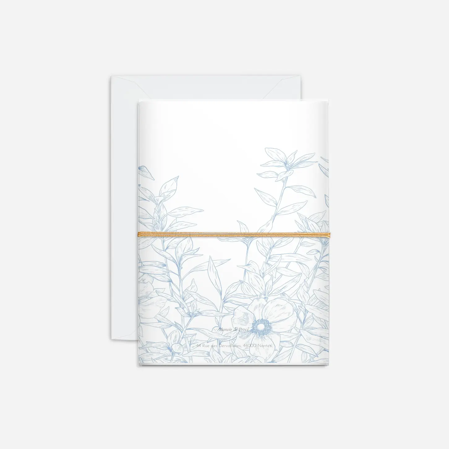 Faire-part mariage Gravure