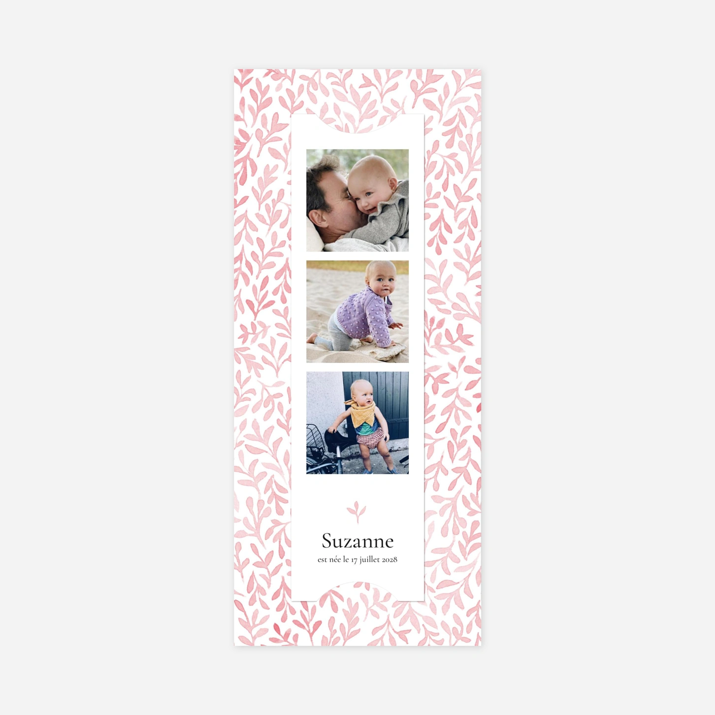 Faire-part naissance Harmonie