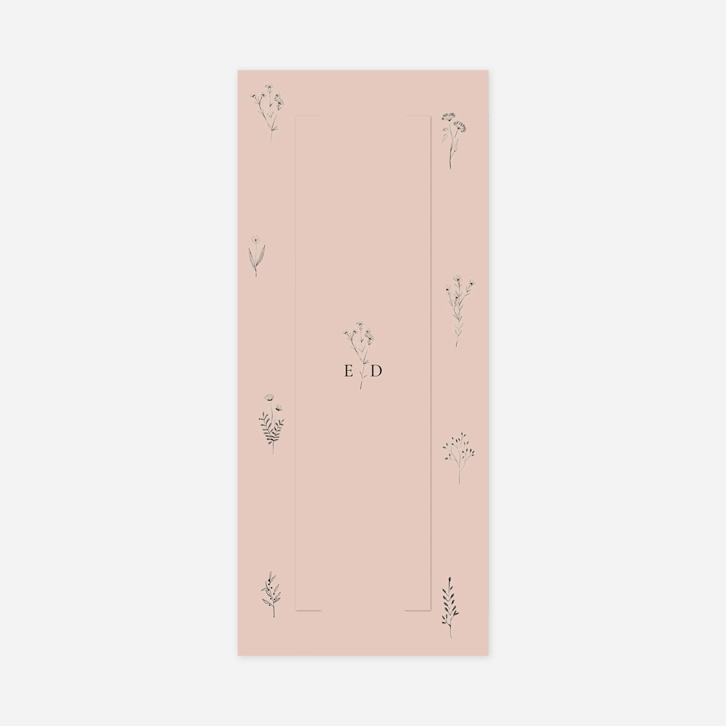 Faire-part naissance Herbier