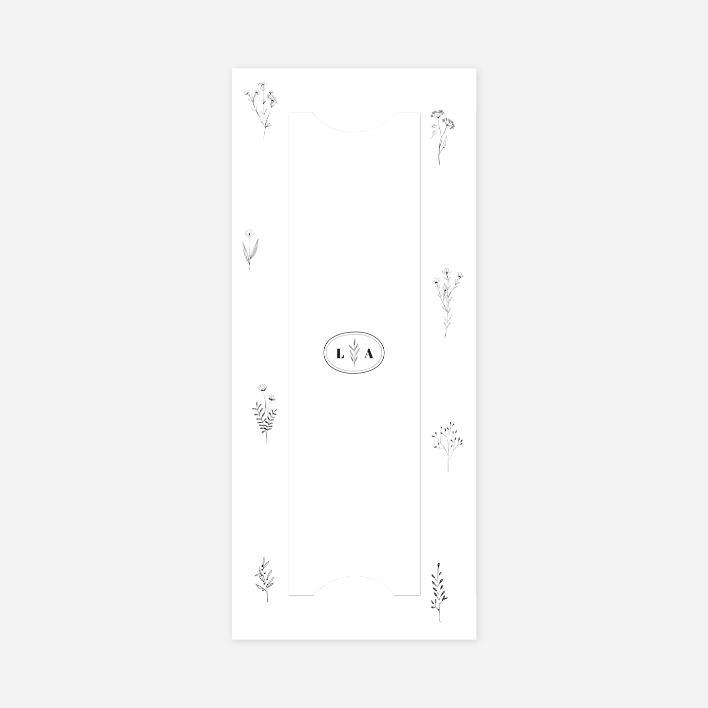 Faire-part mariage Herbier