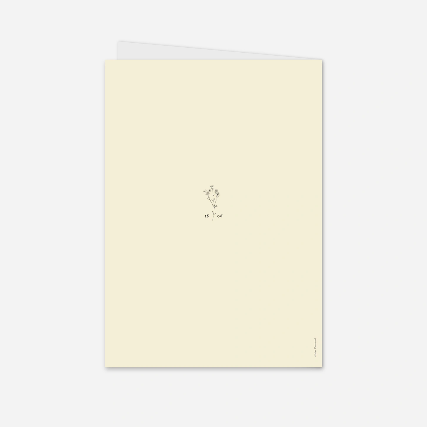 Livret de messe baptême Herbier