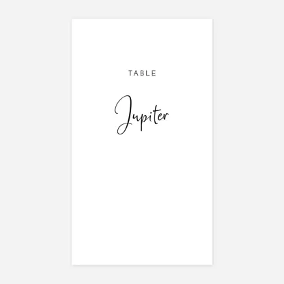 Marque-table mariage Intemporel