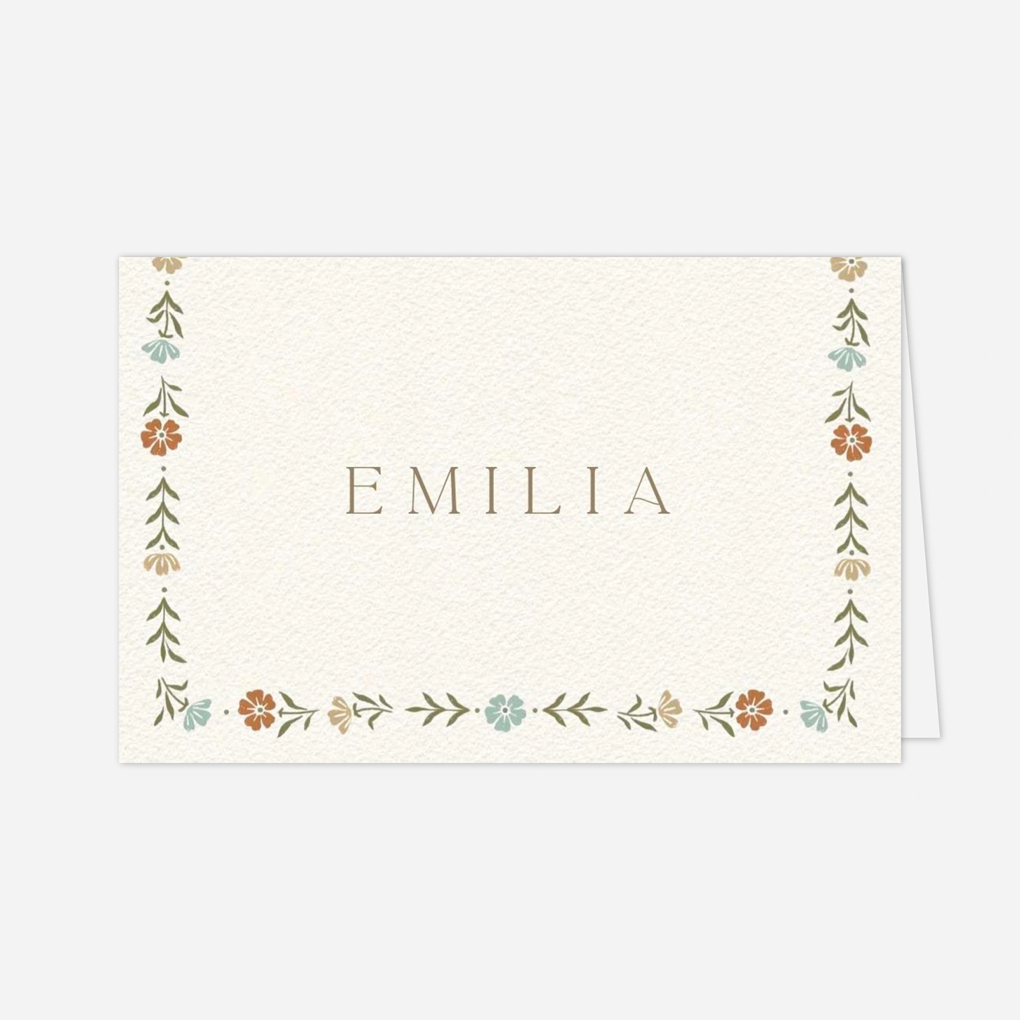 Marque-place mariage Jardin éternel