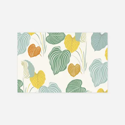 Carte Correspondance Jardin tropical