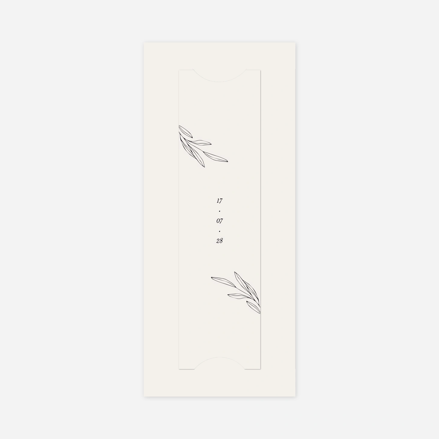 Faire-part mariage Jeune pousse