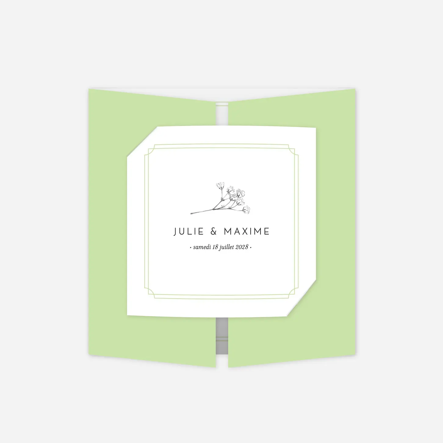 Faire-part mariage Joli brin