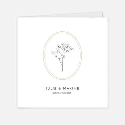 Faire-part mariage Joli brin
