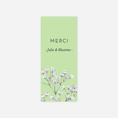 Étiquette cadeau mariage Joli brin