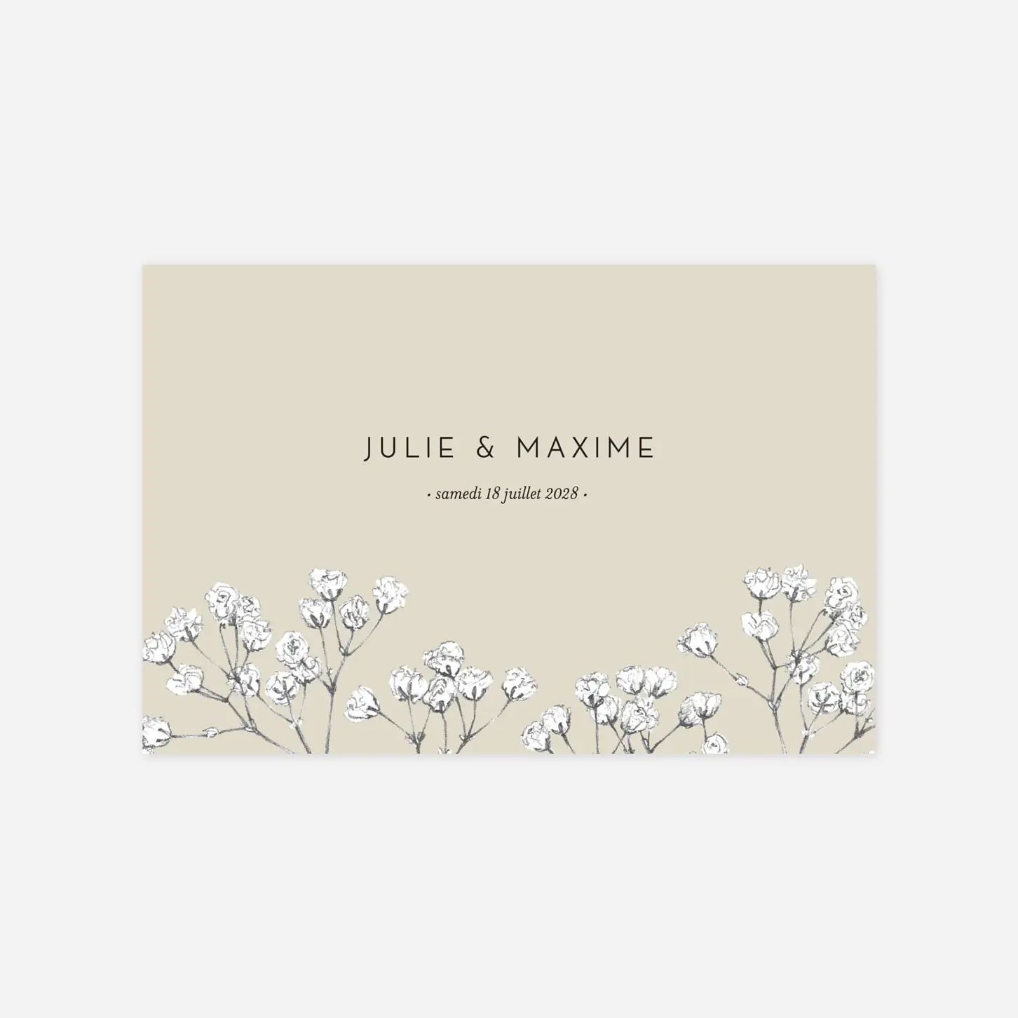 Save the date Joli brin