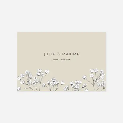Save the date Joli brin