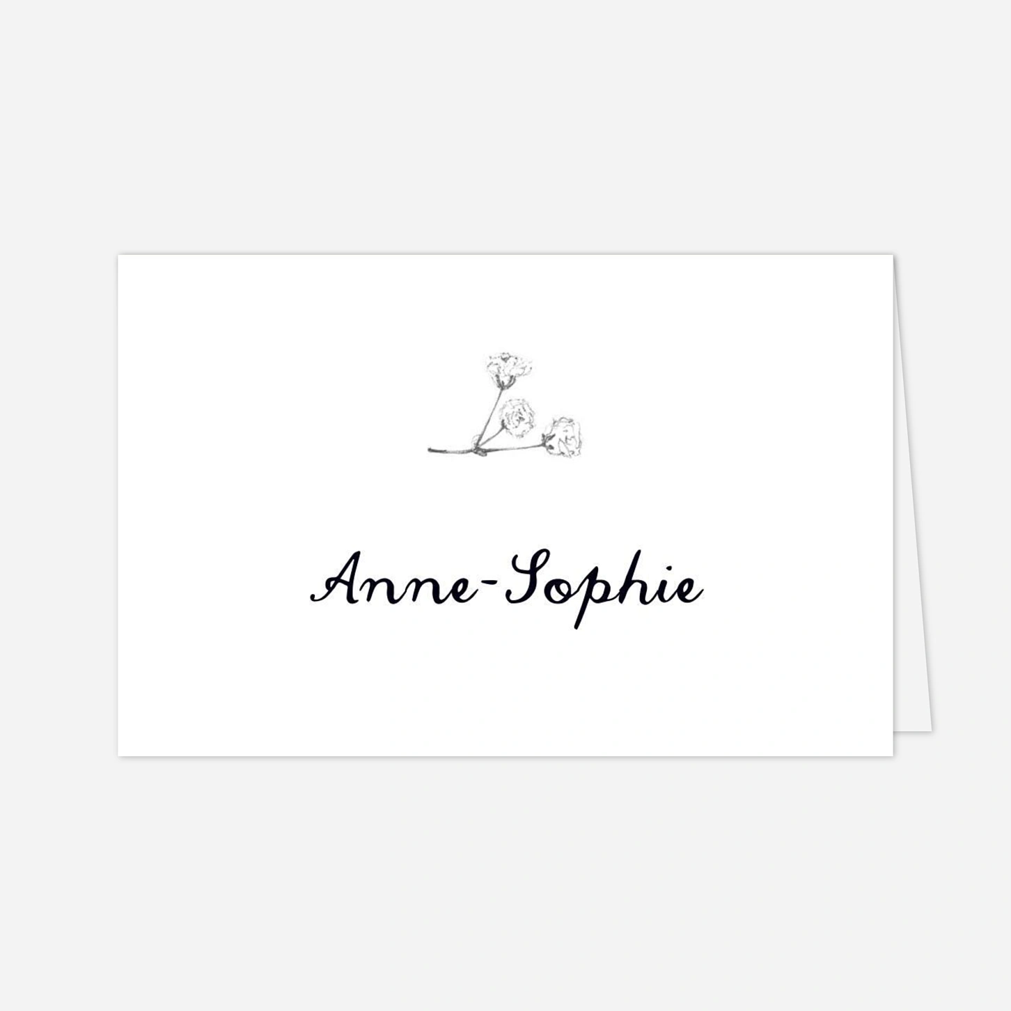 Marque-place mariage Joli brin