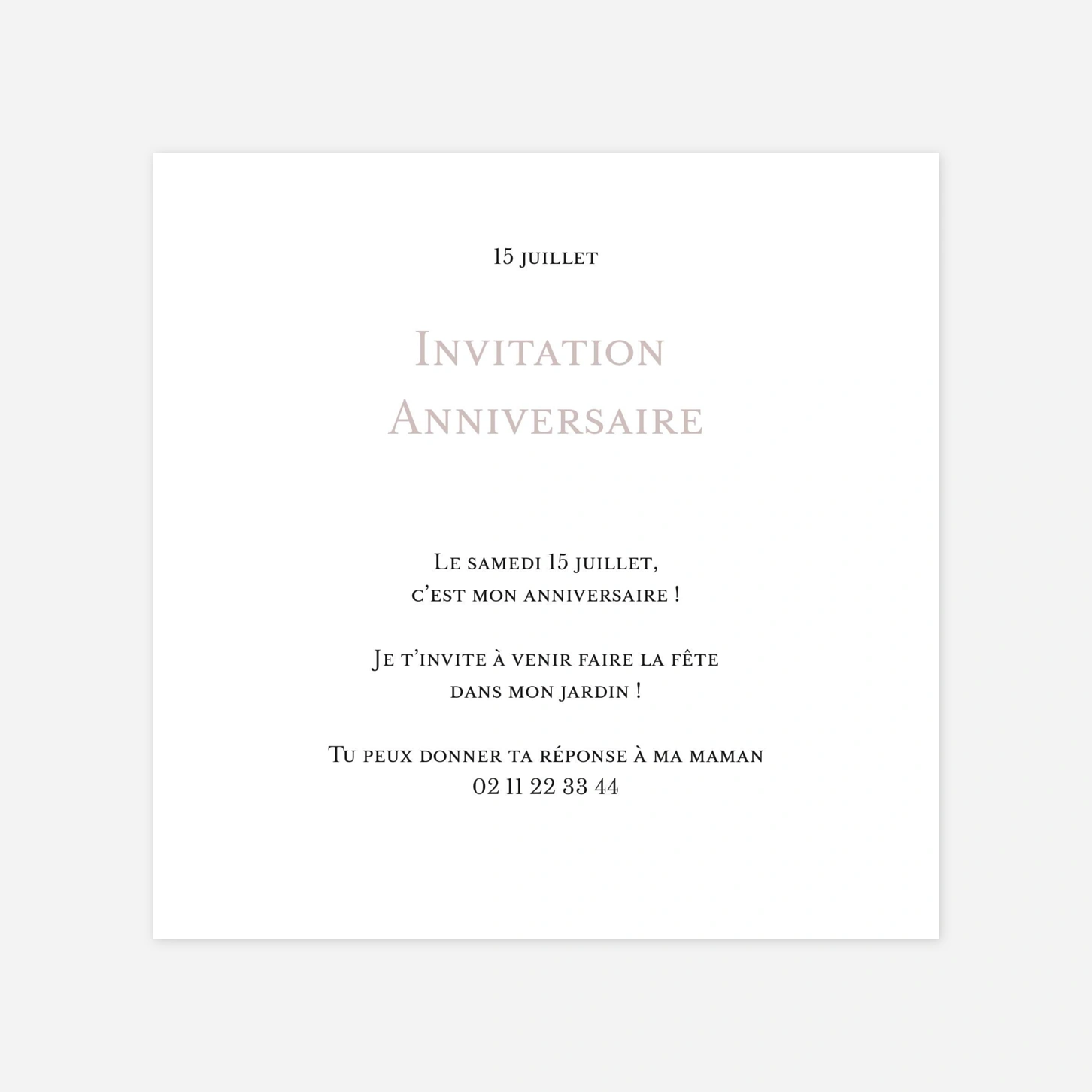 invitation anniversaire enfant Rêve polaire