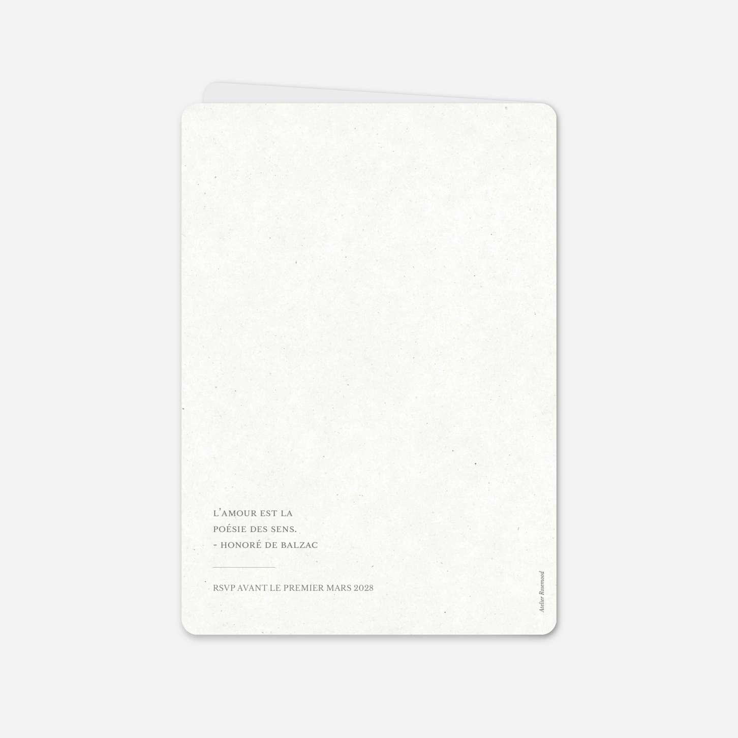 Faire-part mariage Jour Promis