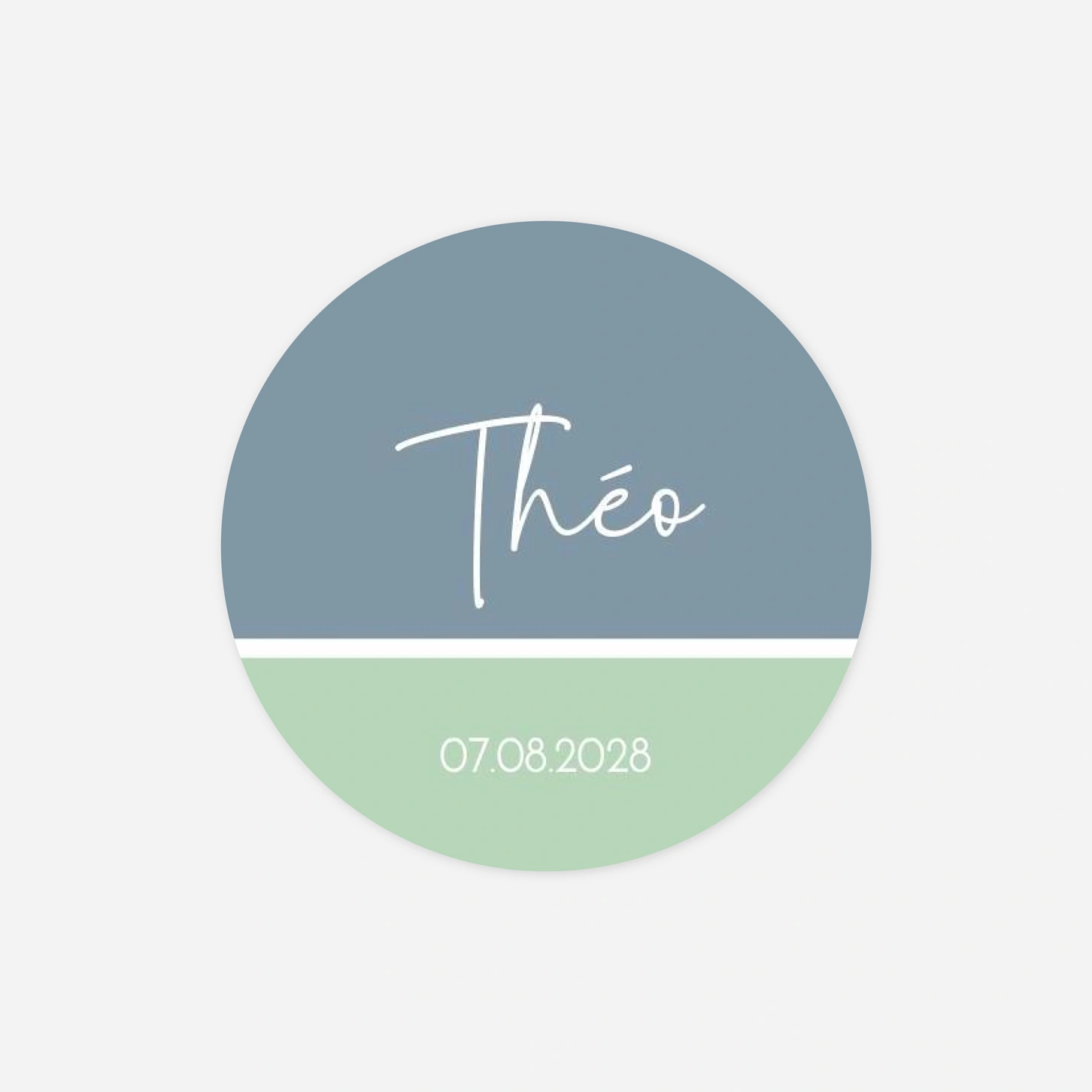 Stickers pour enveloppes baptême Promesse