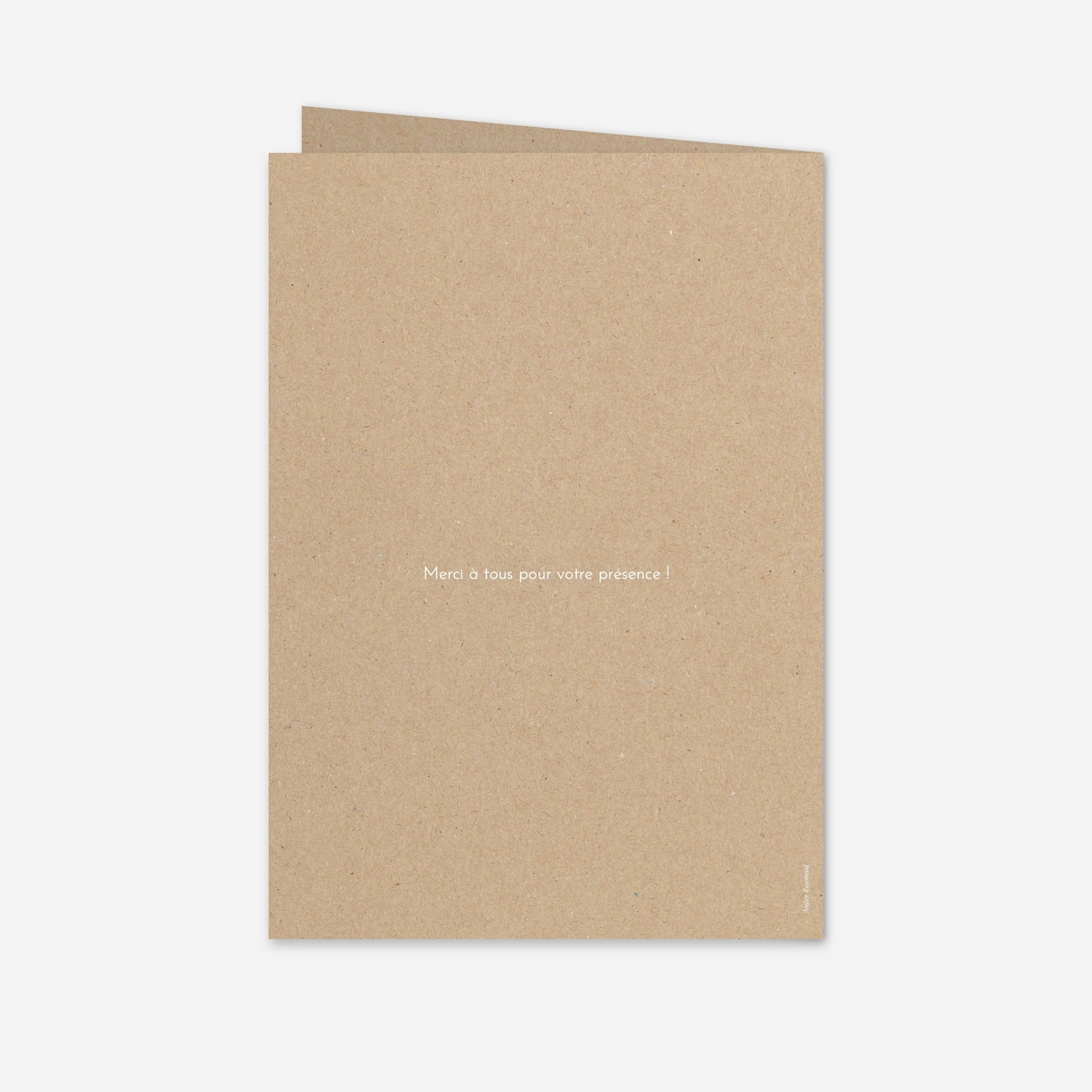 Livret de messe baptême Instants partagés