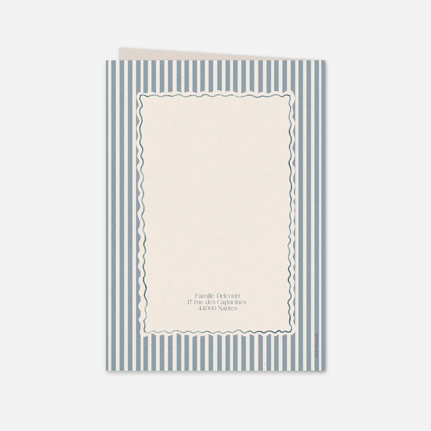Faire-part naissance Petits rubans